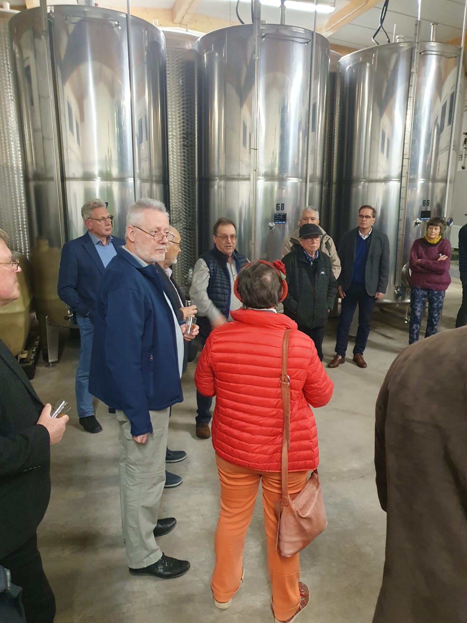 Jungweinprobe im Weingut St. Urban